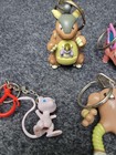 Vintage 90s Pokemon Keychain Lot Kangaskhan Mew Hitmonlee Buizel Nidoran Nintend