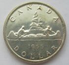 1955 Canada Silver One Dollar Coin - High Grade