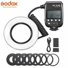 Us Godox Mf-r76 Macro Ring Flash Close Up Speedlite 5000k For Canon Nikon Sony