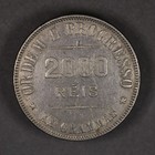 1908 Brazil Silver 2000 Reis
