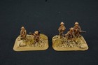 Painted British North Africa Desert Rats Infantry Bases Flames Of War 15mm