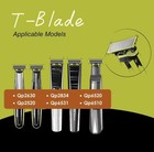 4x Blades Norelco Qp210 80 Oneblade Replacement Head For Qp2520  qp6510  qp6520