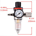 Pneumatic Afr2000 1 4 Inch Npt Air Filter Pressure Regulator Kit  0 To 145 Psi 