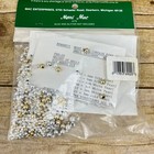 Vtg Merri Mac Tiny Treasure Ornament Kit Mini Melody Of Bells Makes 6  Usa Beads