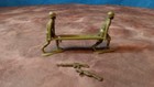 Marx Battleground Army Stretcher   Team Features Extra Vietnam War 54mm Weapons