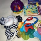 Baby Toy Lot Developmental Baby Toys Teethers Rattles Bath Blocks  Animal Toys