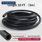 1 4 Fuel Line rubber Hose 1 4 Inch Id  Fuel Hose 10ft For Automotive  1 4  Id 10
