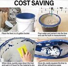 5 Gallon Bucket Liner Reusable Rubber Bucket Liners For Concrete Blue 5 Gallon