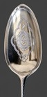 1755 A Pair George Ii Silver-gilt Table serving Spoons Ebenezer Coker 134 Grms