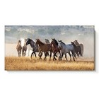  Rustic Horses Wall Art Decor  Western Farm 40l  X 20w  Rustic Horses Wall Art