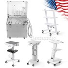 Unidad Entrega Dental Port  til Con Compresor Y Saciador Aire  para Piezas Mano 
