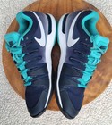 Nike Zoom Vapor 9 Tour Men 8   W 9 5 Navy Turbo Green Federer Tennis 2014