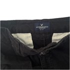 American Eagle Outfitters Women s Stretch Midi Shorts Black Flat Front Sz 2