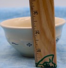 Longaberger Woven Traditions Classic Blue Small Bowl Usa 4    Pottery