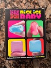 Needoh Nice Ice Baby 4 Pack  Set Of Four Nee Doh Mini Nice Cube Pink Blue Purple