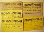 Usa  Telegraph 1899 Cover   5 Telegraph Post Cards 1907   1908