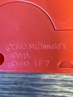 Mcdonalds 1990 Mcdino Food Transformers Happy Meal Box Changeables Dino Vtg Toy 