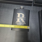 5 Personalized Engraved Custom Hip Flask Sets Groomsmen Gifts  Bestman Gift Box