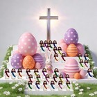 100 Pack Little Jesus Figures Loves You  Tiny Mini Jesus Figurines In Bulk New 