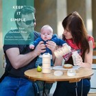 Stackable Formula Dispenser Portable  Milk Powder Container To Go