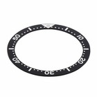 Watch Bezel Insert For 41mm Seiko  Diver 6105 - 8000 Watch 37mm X 31 5mm Black