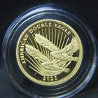 Lot Of 3  2023 Cook Islands American Double Eagle  2 1 4oz Silver Coins 1 Gilded