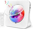 Portable Cd Player With Speaker  Bluetooth  Remote  Stereo Sound For Home Decor