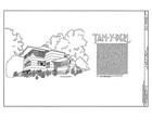 Frank Lloyd Wright Tanyderi House Drawings - Architectural Plan Book
