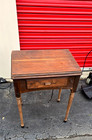 Singer 301 Sewing Machine Vintage With Original Cabinet Table