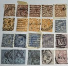 Lot 38 Great Britain Victoria Kgv Definitives 1887-1936 Pairs   Two Perfins 1-6d