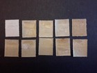 Stamps Franch Guyana 1825-27 Overprintad Mh