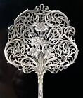 Antique Whiting Art Nouveau Sterling Silver Carnation Bonbonniere Bon Bon Server