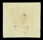 Uruguay 1858  Sun   180c Pale Green -thick Paper  Pos  13- Scott   5c Mint Mh Vf