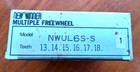 Nos Vintage Suntour New Winner Ultra 6 Speed Freewheel 13-14-15-16-17-18  Silver