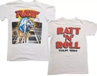 Vintage Ratt T-shirt Retro Music Tour 1984 Graphic Tee White Gift Fans