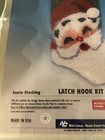 Vintage Natura Christmas Latch Hook Kit Santa Stocking Needlework Nos