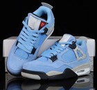 Men s Jordan 4 Retro  university Blue  Mid Top Basketball Shoes Us Size 7-12