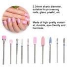10pcs   Set Nail Drill Bits File Grinding Head Set Electric Manicure Pedicure