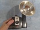 Vintage 1950 s Kodak Brownie Hawkeye Flash Model Camera W kodalite Flash Holder