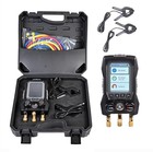 Intelligent Digital Hvac Manifold Gauge Set  Pressure Leak Tester   Vacuum Gauge