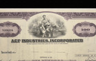 Acf Industries Inc  carl Ichan Owned  Stock Certificate