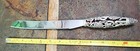     nos Godinger Silver Art Co Ltd Fill Grape Pattern      Cake        Bread Knife     