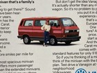 1990 Vw Volkswagen Vanagon Print Ad Minivan Peaceful Coexistence