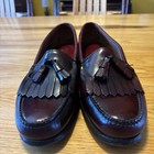 Vintage Men   sg h Bass   Co Weejuns Sz 11 5d  Burgundy Tassel Kiltie Dress Shoes 