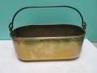 Vintage Old Brass Bucket Pot Pail Tub Kettle Made For Neiman Marcus In Ireland