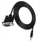 6 Feet 3 5mm To Rs232 Serial Adapter 1 8 Inch Plug To Db9 9 Pin Male Cable