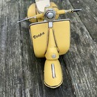 Retro Style Vespa Scooter Distressed Look Cream