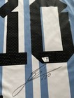 Lionel    leo    Messi Jersey Argentina Hand Signed W fanatics Coa  No Frame Include