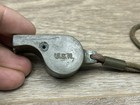 Vintage 1940s Wwii Usn United States Navy Military Field Whistle String Issued