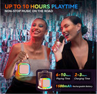 Karaoke Machine For Kids Adults  Portable Bluetooth Mini Karaoke Microphone Sing